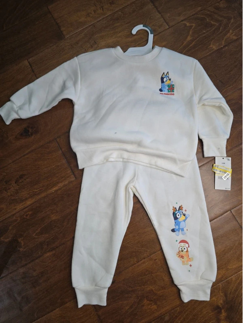 18m brand new blue from disney christmas sweatsuit, item 510G8